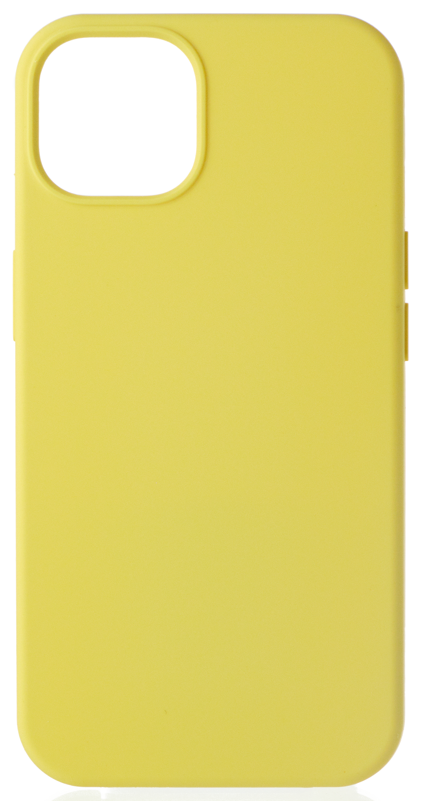 Чехол Silicone Case для iPhone 13 без лого желтый